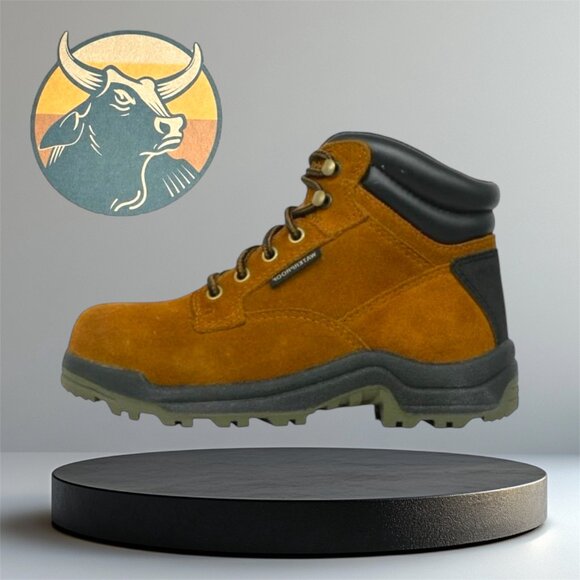 Brahma Diane II Leather Waterproof Work Boots Steel Toe -568034840 (Woman's 8.5) - Picture 6 of 9